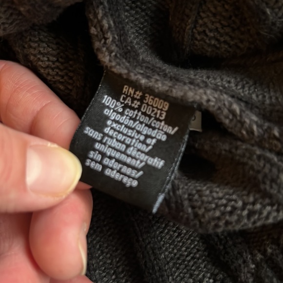 EUC Calvin Klein Jeans Size Large Zip Cardigan Sweater - Picture 6 of 8